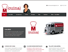 Tablet Screenshot of lacuinadecasa.com